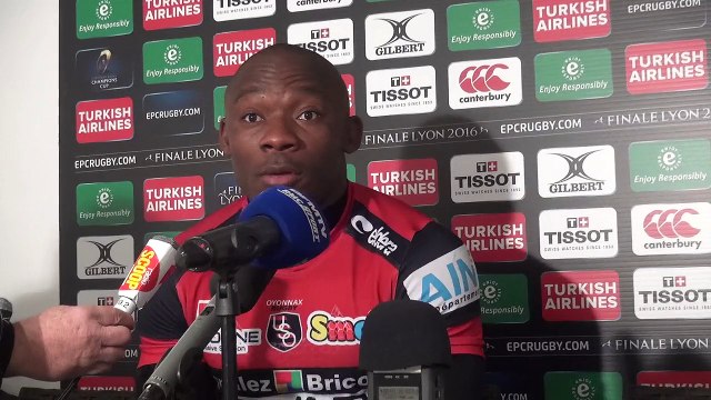 Rugby Champions Cup - Silvère Tian réagit après Oyonnax - Saracens
