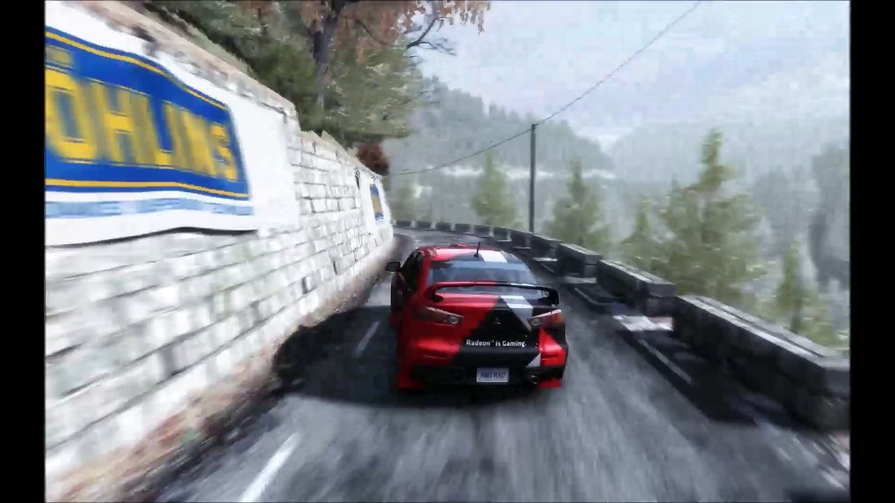 DiRT Rally, Mitsubishi Lancer Evolution X, Monte Carlo, i5 4690 R7 370