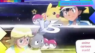 Pokemon xy Satoshi(Ash) VS Citron(Clemont)