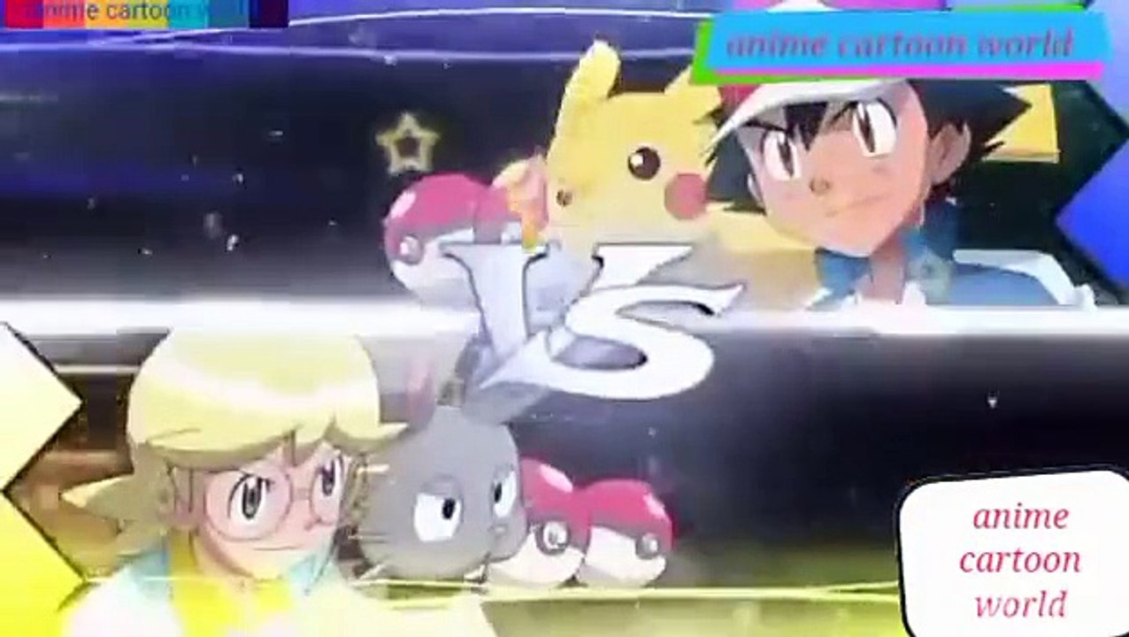 Pokemon xy Satoshi(Ash) VS Citron(Clemont)