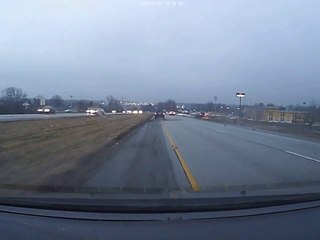 This Double car crash on highway is CRAZY!