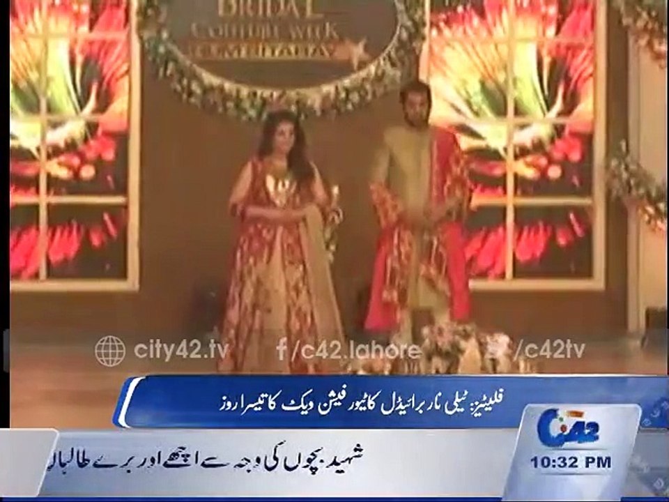 Third day Fashion Week of Telnore's Bridol Catwalk
