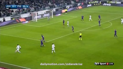 Juan Cuadrado 1:1 | Juventus vs. Fiorentina 13.12.2015 HD