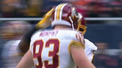 Redskins Trent Murphy strip sacks Bears Jay Cutler