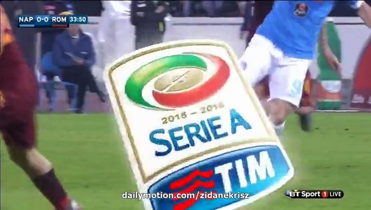 Napoli 0-0 AS Roma HD _ Full Highlights 13.12.2015 HD Serie A