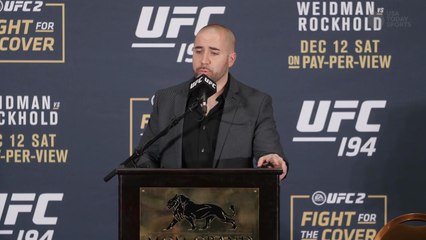 UFC 194 - By The Numbers