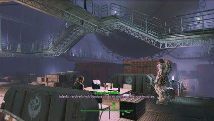 Fallout 4, gameplay Español parte 52, Buscando al paladin Danse para asesinarlo