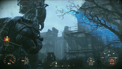 Fallout 4, gameplay Español parte 56, Abriendome paso en el Instituto y matando a mi hijo
