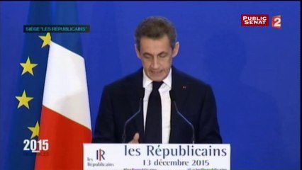 Réaction Nicolas Sarkozy 2ème tour #régionales2015 : "Les français attendent de nous des réponses qui nous engagent"