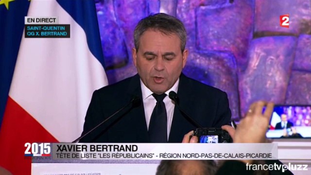 Xavier Bertrand : Je remercie les électeurs d'avoir protéger notre belle région PACA