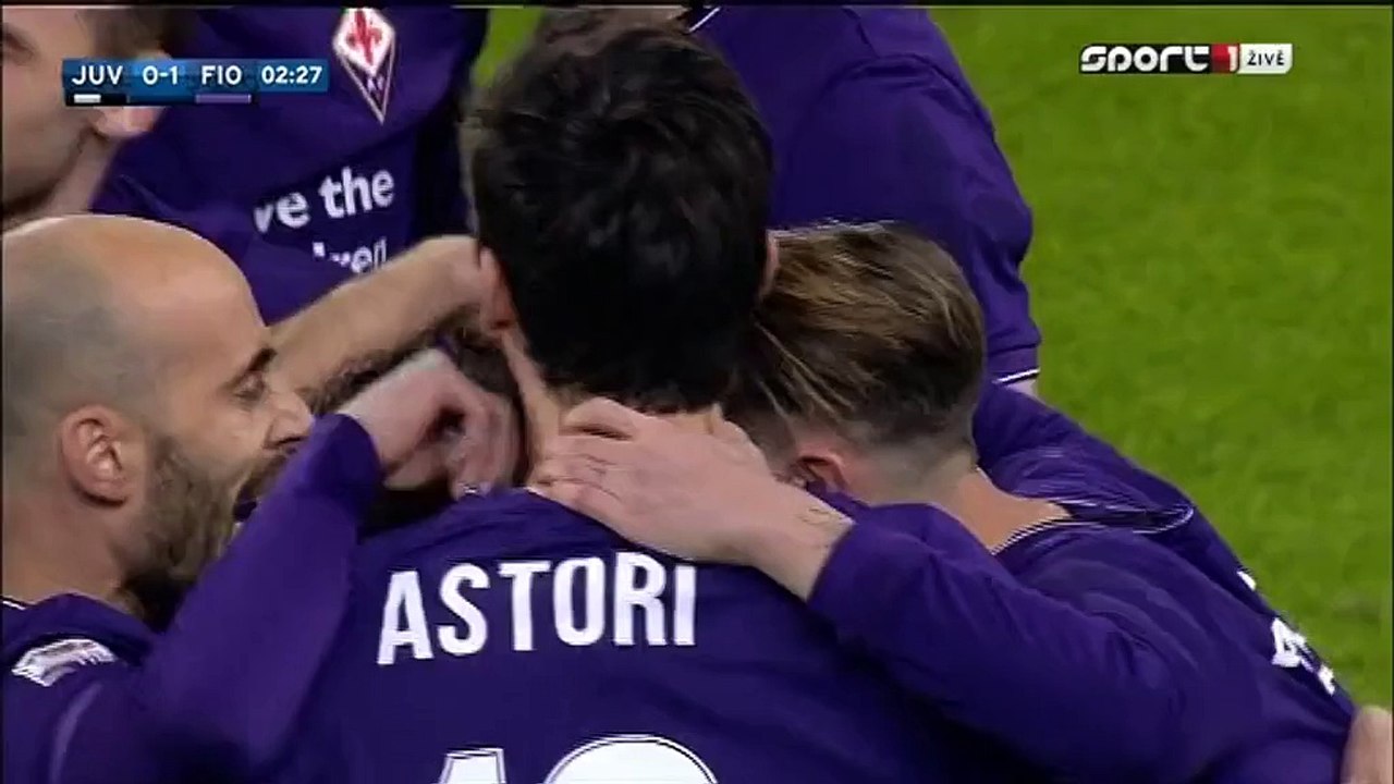 0-1 Josip Iliu010diu0107 Penalty Goal Italy  Serie A - 13.12.2015, Juventus FC 0-1 Fiorentina