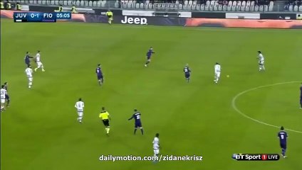 Paul Pogba Incredible Skills before Cuadrado Goal Juventus v. Fiorentina 13.12.2015 HD