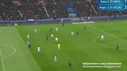 Zlatan Ibrahimovic Incredible Miss - PSG vs. Lyon 13.12.2015 HD Ligue 1