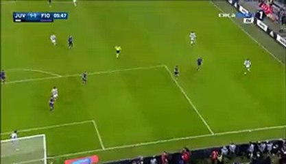 Juan Cuadrado fantastic Goal - Juventus 1-1 Fiorentina- 13-12-2015