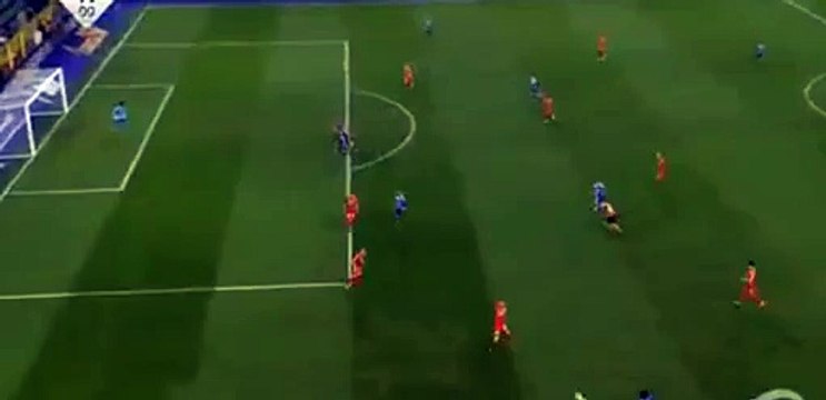 Matias Suarez Goal - Anderlecht 1 - 0 Oostende - 13/12/2015