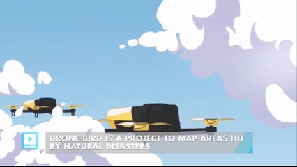 Drone Bird is a project to map areas hit by natural disasters