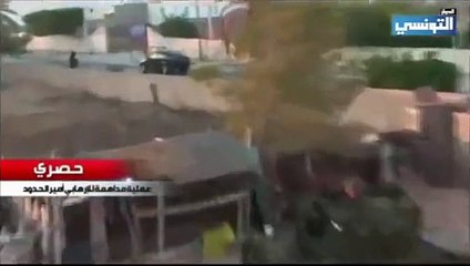 عملية مداهمة منزل الإرهابي الحسين معيز ''أمير الحدود'' ببنقردان