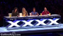 Americas Got Talent TEEN MAGICIAN'S EMOTIONAL FIRST AUDITION  Collins Key First Audition