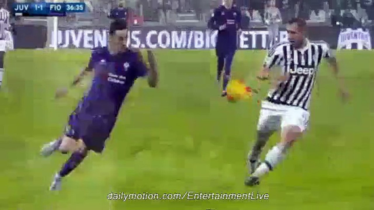 1st Half Goals & Highlights JUVENTUS 1-1 FIORENTINA SERIE A
