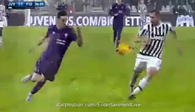 1st Half Goals _ Highlights JUVENTUS 1-1 FIORENTINA SERIE A