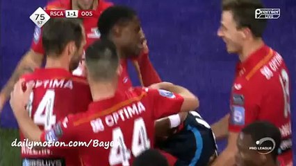 Franck Berrier Amazing Goal - Anderlecht 1-1 Oostende - 13-12-2015