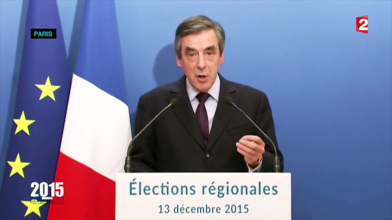 Régionales 2015 - François Fillon : "Le premier tour reste le véritable baromètre de l'état du pays"