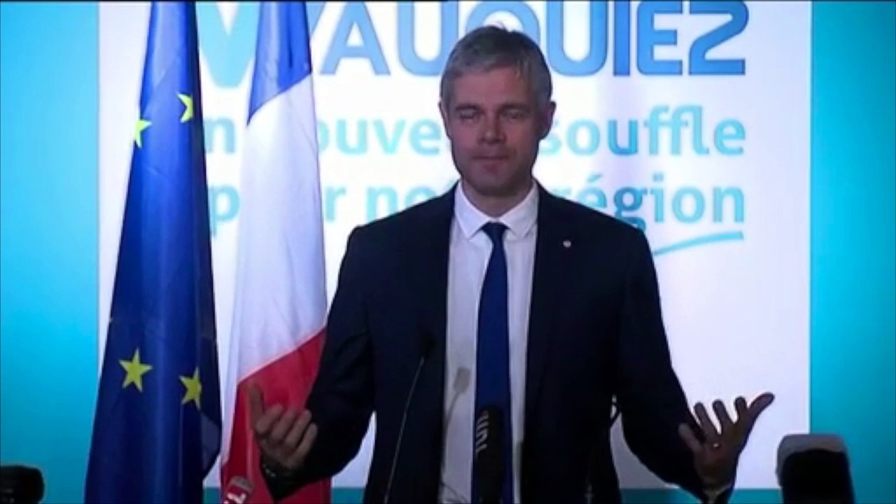 Laurent Wauquiez (LR) remporte la région Auvergne-Rhône-Alpes