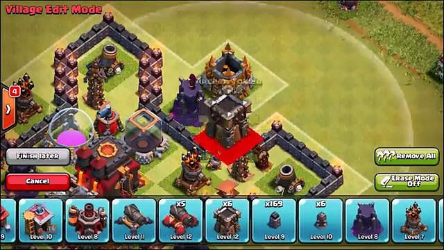 Clash Of Clans LOOT + TROPHIES! Epic Town Hall 8 Hybrid Base 2015!