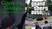 GTA V - Gang assault on Michael's House (Gangs vs. Cops Shootout)