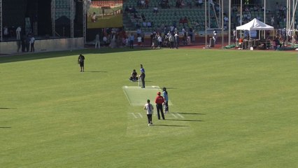 Umar Akmal bowled by a Girl