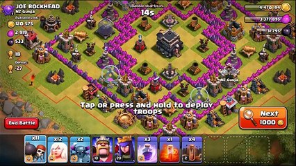 Clash Of Clans   MAX PEKKA ALL HEALERS TROLL!!   EPIC ATTACK STRATEGY!