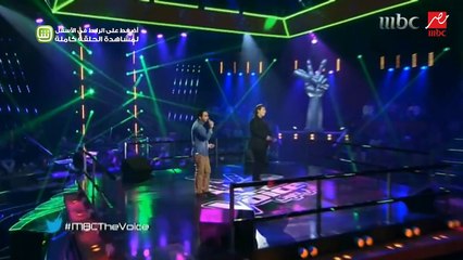 #MBCTheVoice الموسم الثاني إياد القاسم ومحمود ترابي لاقيتك والدني ليل