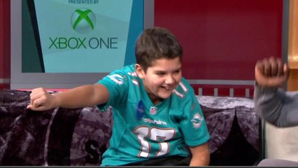 Alex Mesa shows off his dancing skills