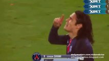 Edinson Cavani Fantastic Return Volley Goal - PSG 3 - 1. Lyon 13.12.2015 HD Ligue 1