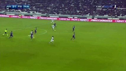 Juventus vs Fiorentina 2-1 | Mario Mandzukic Goal 13-12-2015