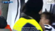 Mario Mandzukic Goal Juventus 2 - 1 Fiorentina Serie A 13-12-2015