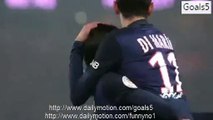 Cavani Goal PSG 3 - 1 Lyon Ligue 1 13-12-2015