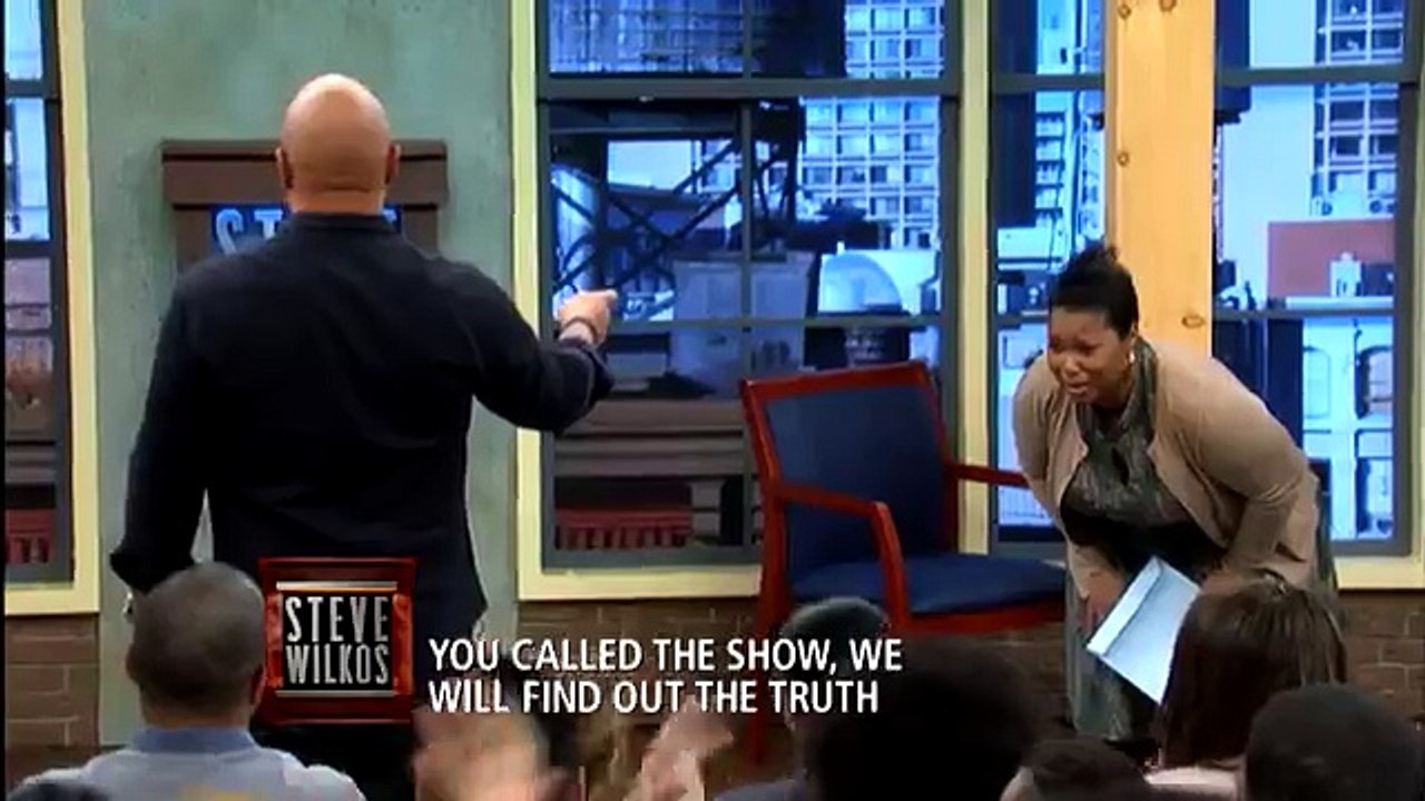 Monique Throws A Chair!! (The Steve Wilkos Show)
