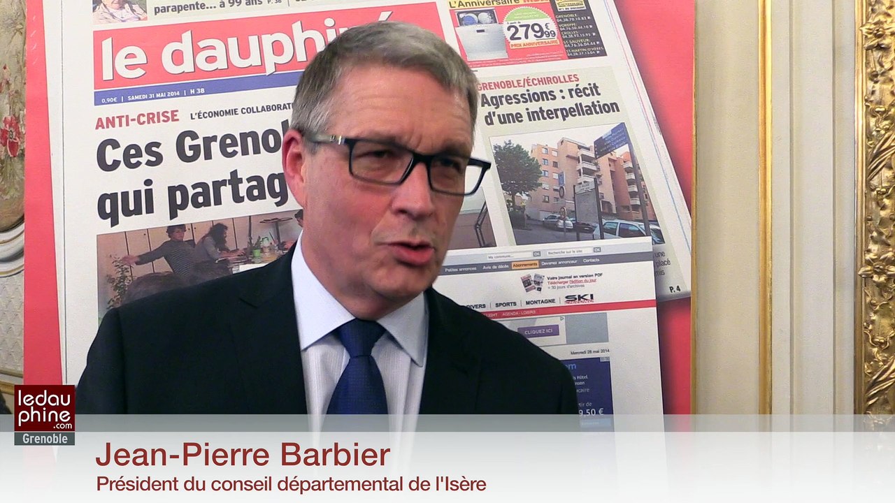 Régionales 2015 - Second tour - Isère - Réaction de Jean-Pierre Barbier, président du conseil départemental de l'Isère