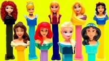 Frozen Disney Princess PEZ Candies Dispensers Collection Juguetes Princesas Disney