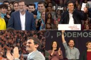 Candidatos a elecciones piden voto a una semana del 20D