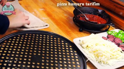 Kenar Dolgulu Pizza / Ayşenur Altan Yemek Tarifleri