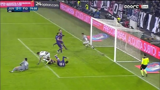 2-1 Mario Mandu017eukiu0107 Goal Italy Serie A - 13.12.2015, Juventus FC 2-1 Fiorentina[1]
