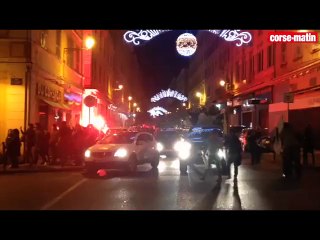 Territoriales 2015 : liesse à Bastia après la victoire de Gilles Simeoni