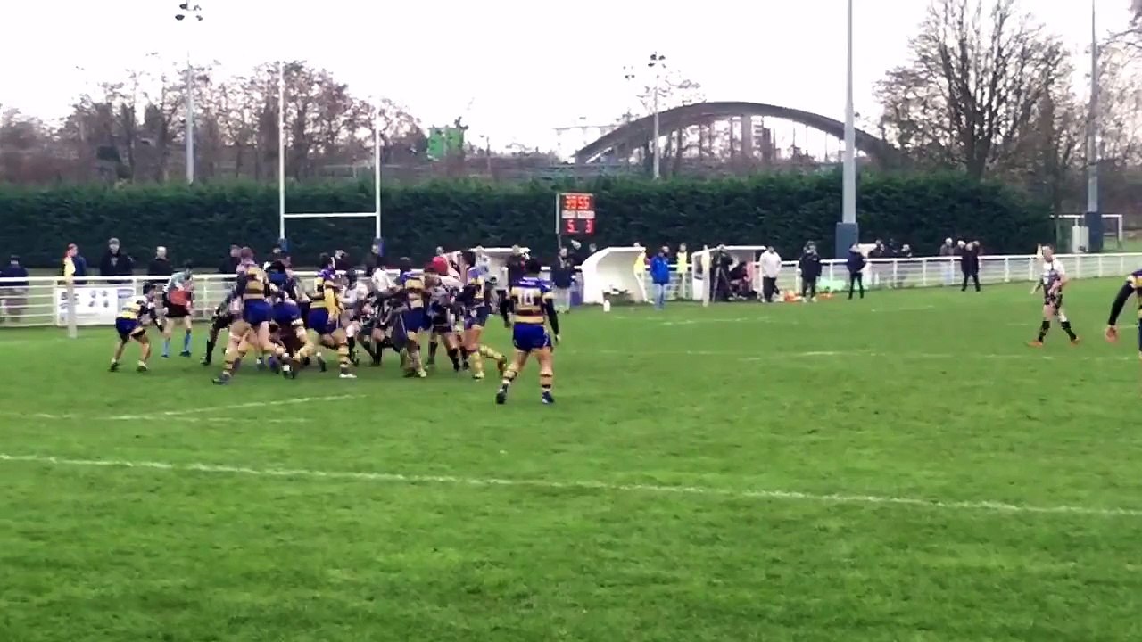 VGA A VS Melun A 2ème mi temps 13/12/2015 18-21