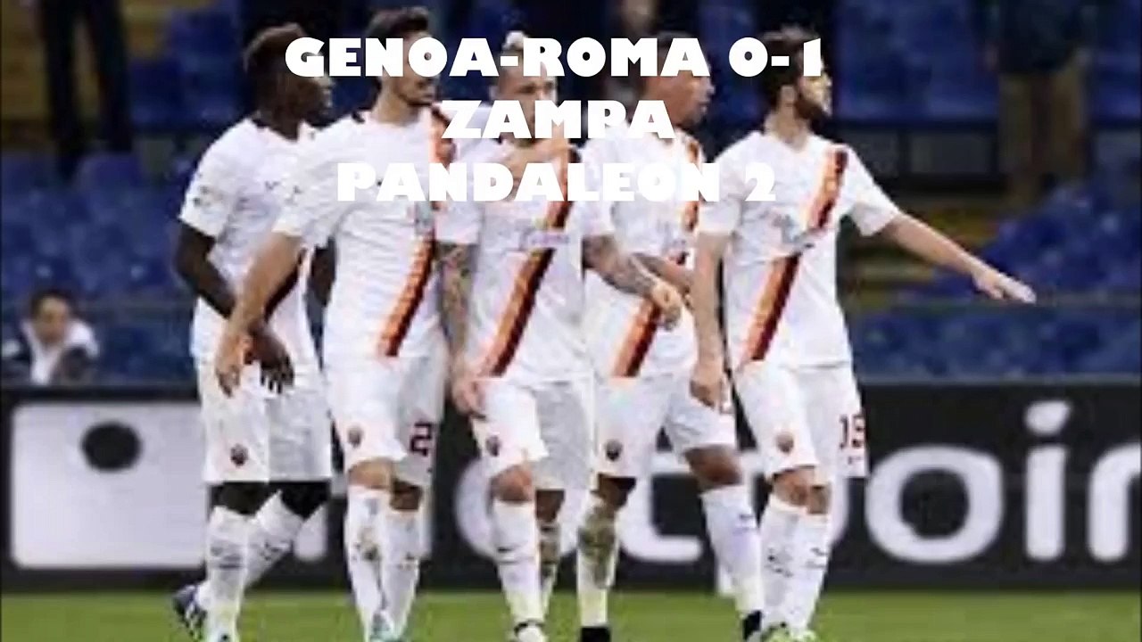 GENOA ROMA 0 1 commento di CARLO ZAMPA(14122014)