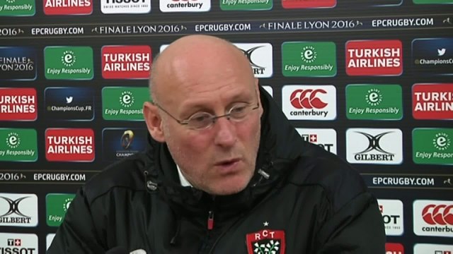 Rugby - CE : Bernard Laporte (Toulon) « Les oppositions sont costauds »