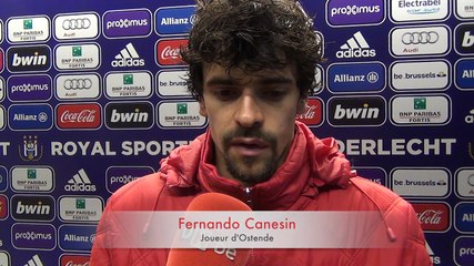 Fernando Canesin: "On peut être déçu"