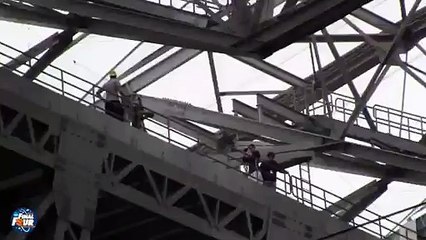 WORLD RECORD Reliant Stadium Shot | Side View | Dude Perfect