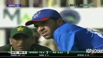 Shahid Afridi 5 Wickets vs Afghanistan 2012